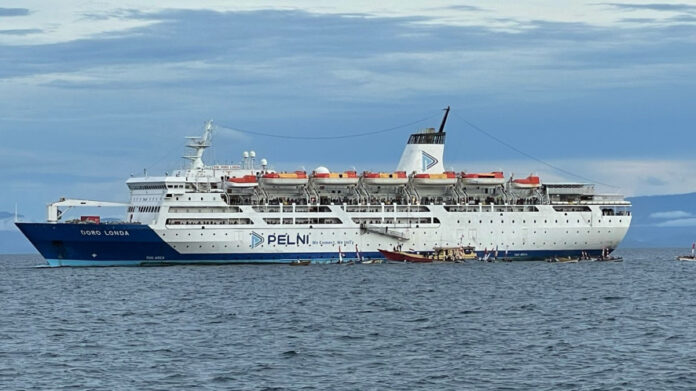 KM Dorolonda yang menghubungkan Surabaya–Balikpapan–Sorong–Jayapura. Kapal ini juga disiapkan untuk angkutan Lebaran 2026.